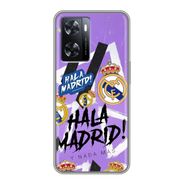 Силиконовый чехол на OPPO A57 с принтом Real Madrid Реал Мадрид Силиконовый чехол на OPPO A57 с принтом Real Madrid Реал Мадрид