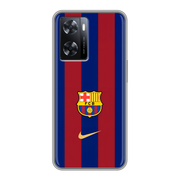 Силиконовый чехол на OPPO A77 с принтом Барселона Barcelona Силиконовый чехол на OPPO A77 с принтом Барселона Barcelona