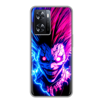 Силиконовый чехол на OPPO A77 с принтом Death note Тетрадь смерти