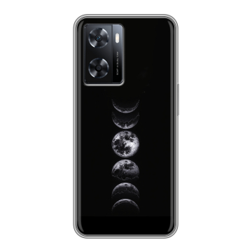 Силиконовый чехол на OPPO A77 с принтом женский Силиконовый чехол на OPPO A77 с принтом женский