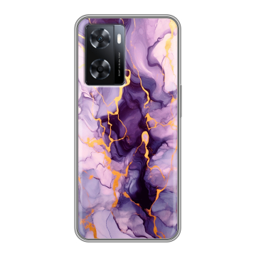 Силиконовый чехол на OPPO A77s с принтом Мрамор Силиконовый чехол на OPPO A77s с принтом Мрамор