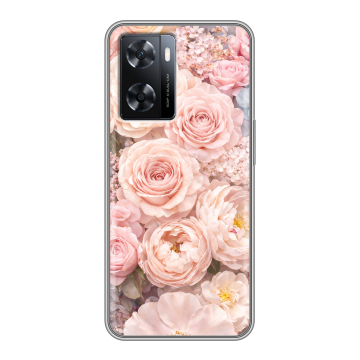 Силиконовый чехол на OPPO A77s с принтом женский Силиконовый чехол на OPPO A77s с принтом женский