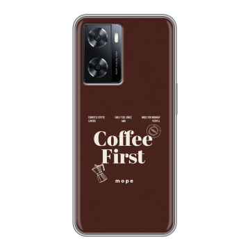 Силиконовый чехол на OPPO A77s с принтом женский Силиконовый чехол на OPPO A77s с принтом женский