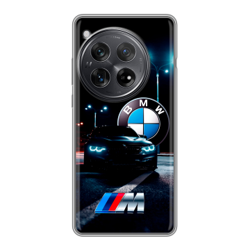Силиконовый чехол на OnePlus 12 с принтом БМВ BMW