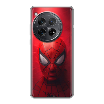 Силиконовый чехол на OnePlus 12 с принтом Spiderman Человек паук