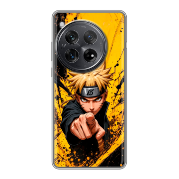 Силиконовый чехол на OnePlus 12 с принтом Naruto Наруто