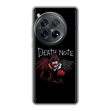 Силиконовый чехол на OnePlus 12 с принтом Death note Тетрадь смерти