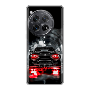 Силиконовый чехол на OnePlus 12 с принтом BMW БМВ