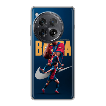 Силиконовый чехол на OnePlus 12 с принтом Барселона Barca Yamal 