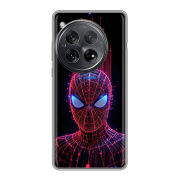 Силиконовый чехол на OnePlus 12 с принтом Spiderman Человек паук