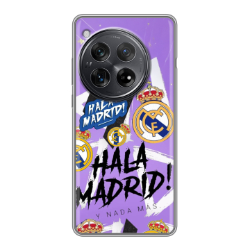 Силиконовый чехол на OnePlus 12 с принтом Real Madrid Реал Мадрид