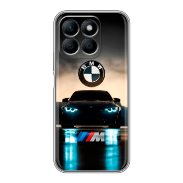 Силиконовый чехол на Honor X8b с принтом БМВ BMW