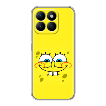 Силиконовый чехол на Honor X8b с принтом спанчбоб спанч боб Силиконовый чехол на Honor X8b с принтом спанчбоб спанч боб