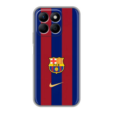 Силиконовый чехол на Honor X8b с принтом Барселона Barcelona