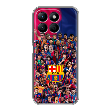 Силиконовый чехол на Honor X8b с принтом Барселона Barcelona Силиконовый чехол на Honor X8b с принтом Барселона Barcelona