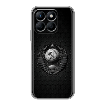 Силиконовый чехол на Honor X8b с принтом Герб Флаг СССР Силиконовый чехол на Honor X8b с принтом Герб Флаг СССР