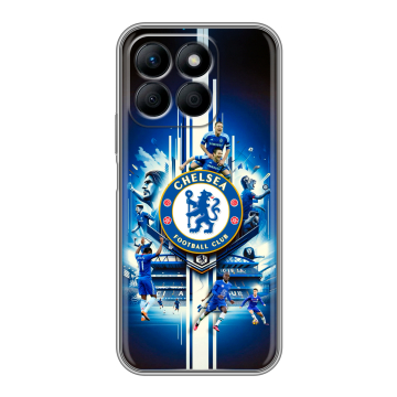 Силиконовый чехол на Honor X8b с принтом Chelsea Челси