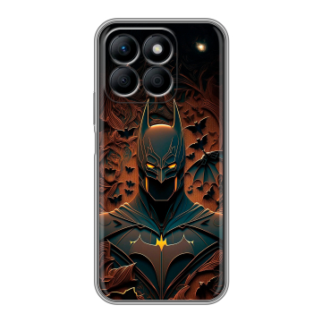 Силиконовый чехол на Honor X8b с принтом Batman Бэтмен