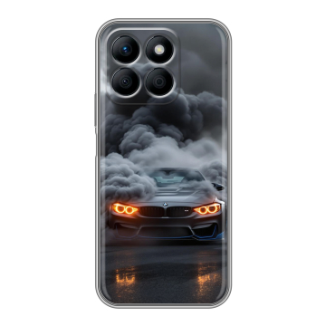 Силиконовый чехол на Honor X8b с принтом BMW БМВ