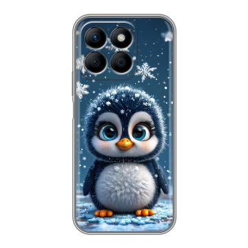 Силиконовый чехол на Honor X8b с принтом Новый год