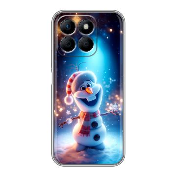 Силиконовый чехол на Honor X8b с принтом Новый год