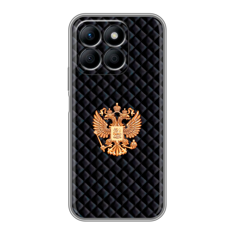 Силиконовый чехол на Honor X8b с принтом Герб России принт Силиконовый чехол на Honor X8b с принтом Герб России принт