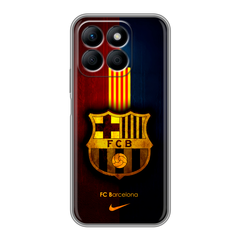 Силиконовый чехол на Honor X8b с принтом Барселона Barcelona Силиконовый чехол на Honor X8b с принтом Барселона Barcelona