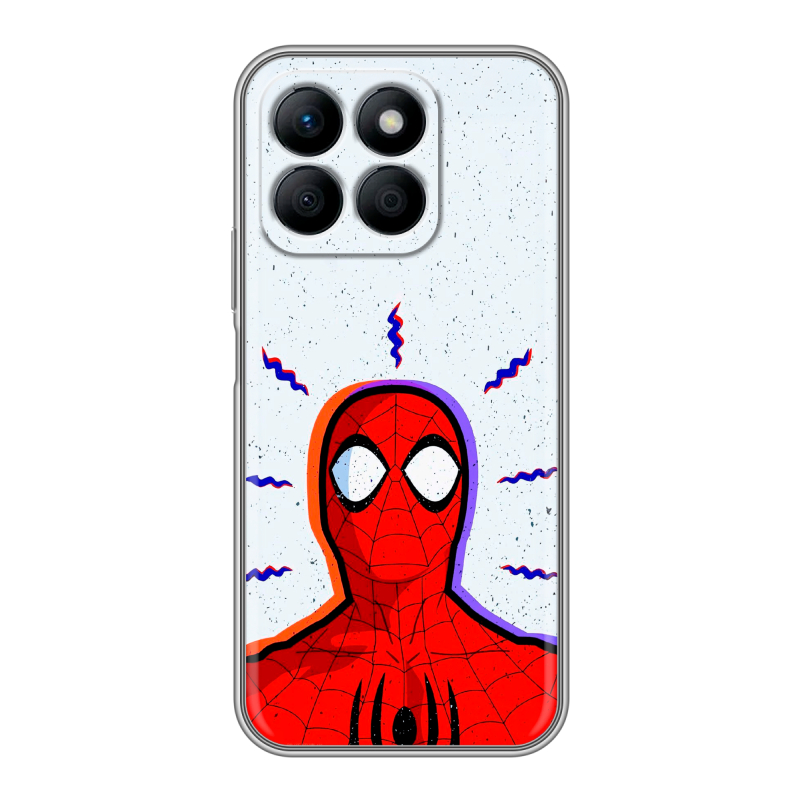 Силиконовый чехол на Honor X8b с принтом Spiderman Человек паук Силиконовый чехол на Honor X8b с принтом Spiderman Человек паук