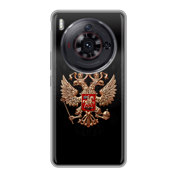 Силиконовый чехол на ZTE Nubia Z50S Pro с принтом Герб России