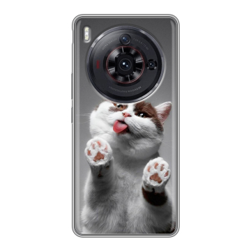 Силиконовый чехол на ZTE Nubia Z50S Pro с принтом Коты Силиконовый чехол на ZTE Nubia Z50S Pro с принтом Коты