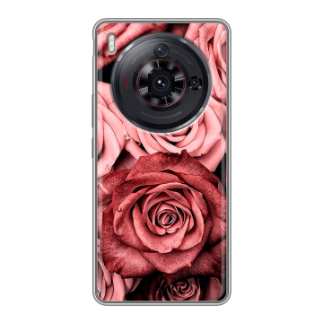 Силиконовый чехол на ZTE Nubia Z50S Pro с принтом Цветы розы
