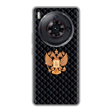 Силиконовый чехол на ZTE Nubia Z50S Pro с принтом Герб России принт
