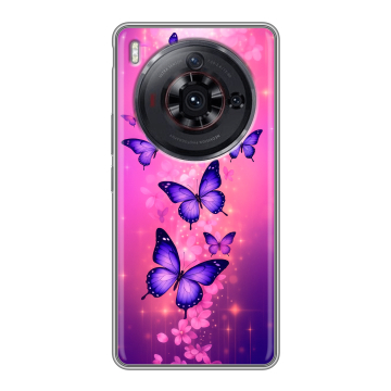 Силиконовый чехол на ZTE Nubia Z50S Pro с принтом Бабочки