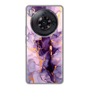 Силиконовый чехол на ZTE Nubia Z50S Pro с принтом Мрамор