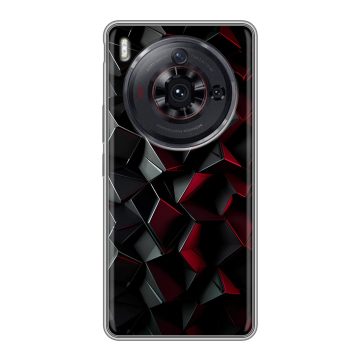 Силиконовый чехол на ZTE Nubia Z50S Pro с принтом Абстракция
