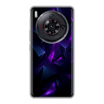 Силиконовый чехол на ZTE Nubia Z50S Pro с принтом Абстракиция