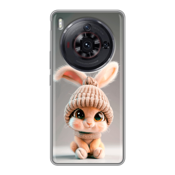 Силиконовый чехол на ZTE Nubia Z50S Pro с принтом Кролик