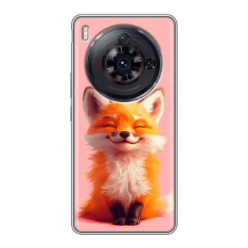 Силиконовый чехол на ZTE Nubia Z50S Pro с принтом милая лиса