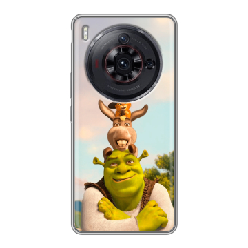 Силиконовый чехол на ZTE Nubia Z50S Pro с принтом Шрек Shrek
