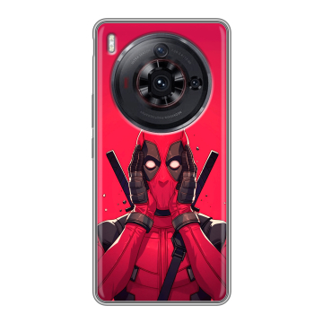 Силиконовый чехол на ZTE Nubia Z50S Pro с принтом Дедпул Deadpool