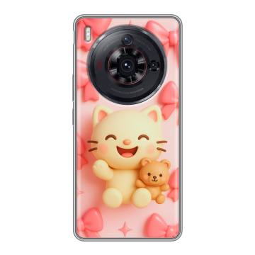 Силиконовый чехол на ZTE Nubia Z50S Pro с принтом для девочек