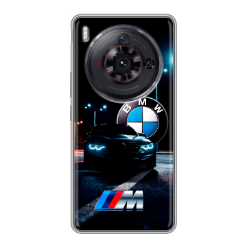 Силиконовый чехол на ZTE Nubia Z50S Pro с принтом БМВ BMW