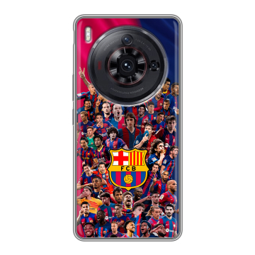 Силиконовый чехол на ZTE Nubia Z50S Pro с принтом Барселона Barcelona