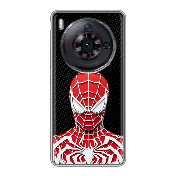 Силиконовый чехол на ZTE Nubia Z50S Pro с принтом человек паук spiderman