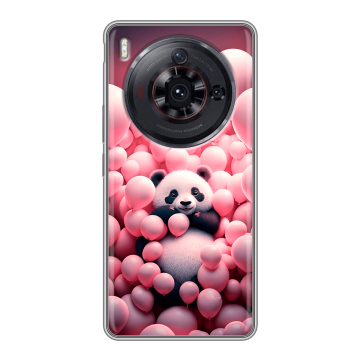 Силиконовый чехол на ZTE Nubia Z50S Pro с принтом Панда