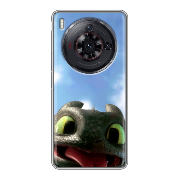 Силиконовый чехол на ZTE Nubia Z50S Pro с принтом Как приручить дракона