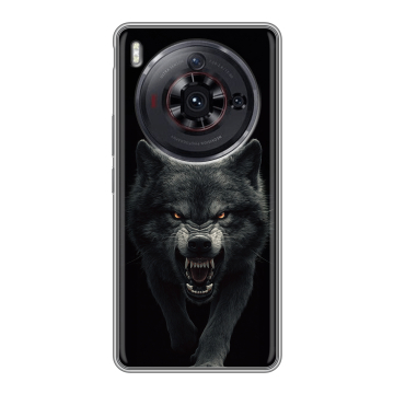 Силиконовый чехол на ZTE Nubia Z50S Pro с принтом Волк