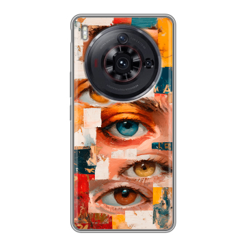 Силиконовый чехол на ZTE Nubia Z50S Pro с принтом Модный принт
