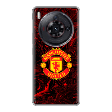 Силиконовый чехол на ZTE Nubia Z50S Pro с принтом Manchester United