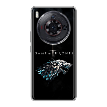 Силиконовый чехол на ZTE Nubia Z50S Pro с принтом Игра Престолов Game Thrones